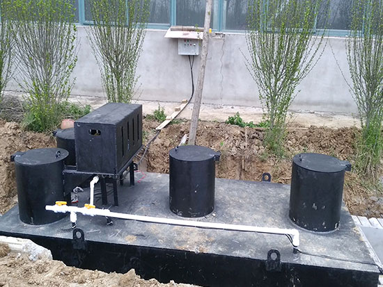 新宾地埋式污水处理设备案例